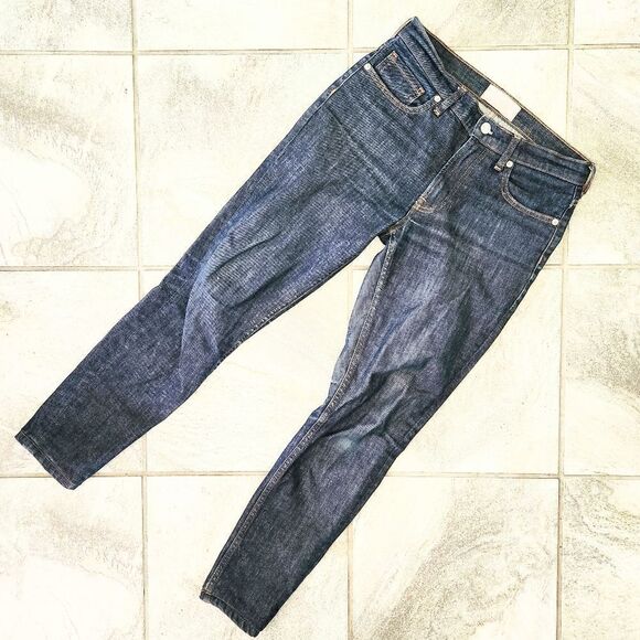 Everlane Selvage-Style Denim Jeans, Slim Leg, Size 27 - Picture 1 of 5